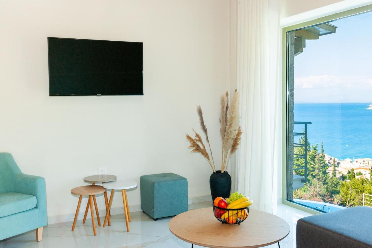 Mylos Mountain Villas- Villa Giorgio Áyios Nikítas Esterno foto