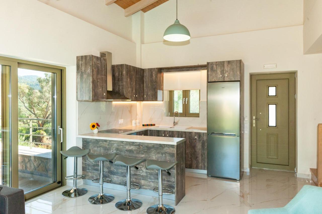 Mylos Mountain Villas- Villa Giorgio Áyios Nikítas Esterno foto