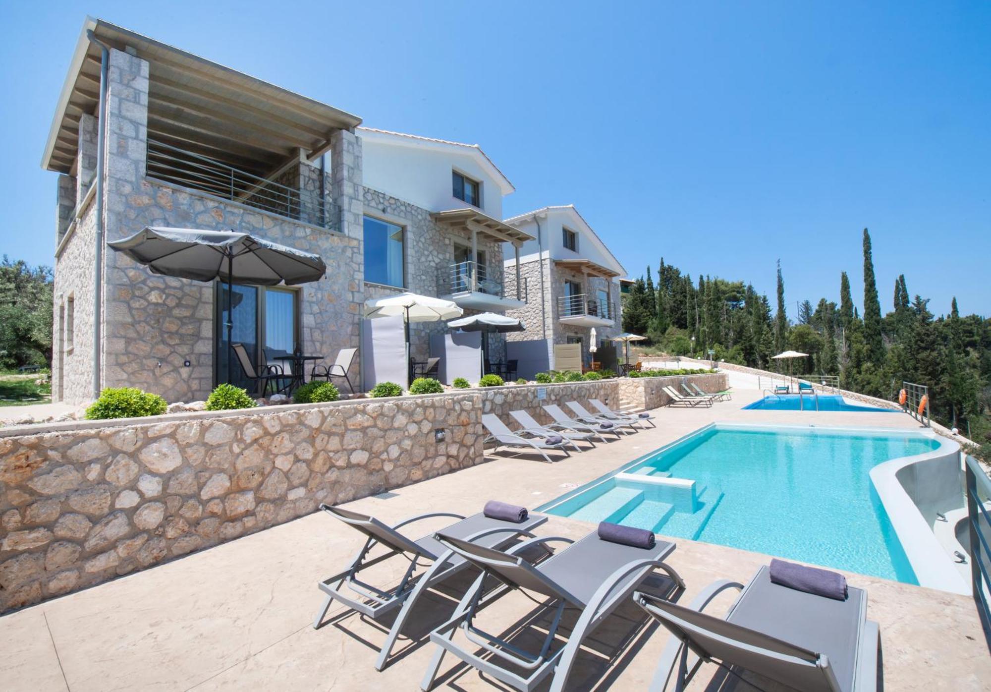 Mylos Mountain Villas- Villa Giorgio Áyios Nikítas Esterno foto